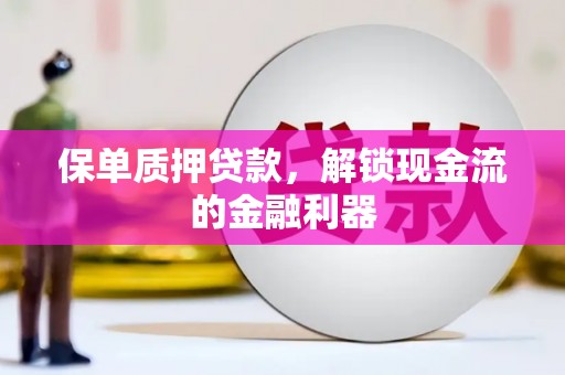 洪雅保单质押贷款，解锁现金流的金融利器