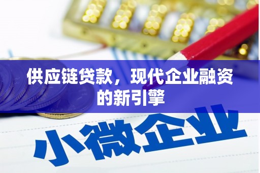 洪雅供应链贷款，现代企业融资的新引擎