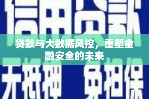 洪雅贷款与大数据风控，重塑金融安全的未来