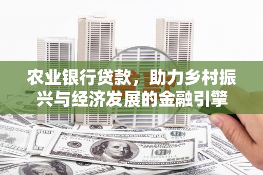 洪雅农业银行贷款，助力乡村振兴与经济发展的金融引擎