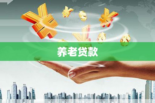 洪雅养老贷款