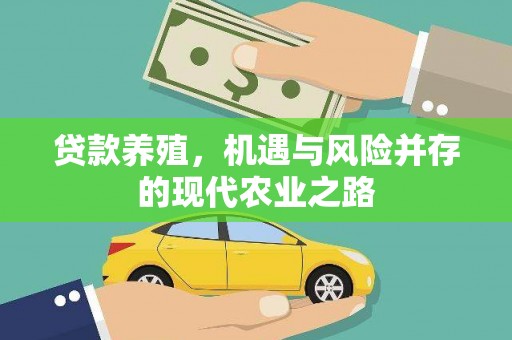 洪雅贷款养殖，机遇与风险并存的现代农业之路