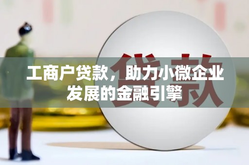 洪雅工商户贷款，助力小微企业发展的金融引擎