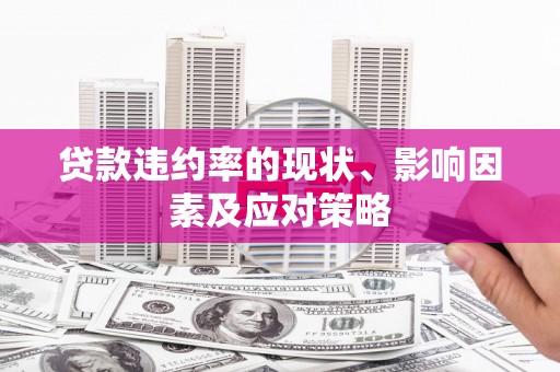 洪雅贷款违约率的现状、影响因素及应对策略