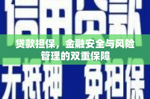 洪雅贷款担保，金融安全与风险管理的双重保障
