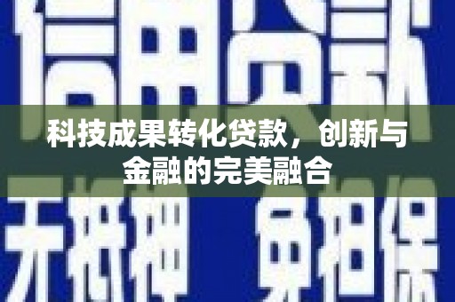 洪雅科技成果转化贷款，创新与金融的完美融合