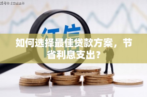 洪雅如何选择最佳贷款方案，节省利息支出？