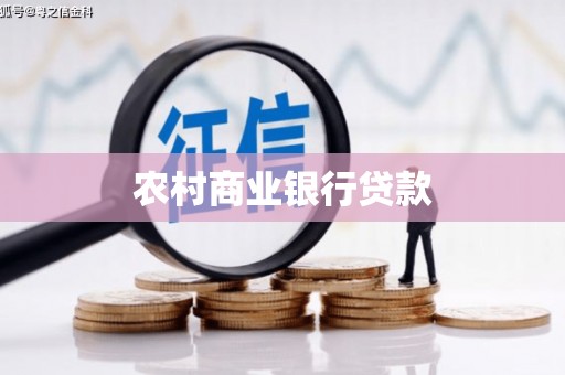 洪雅农村商业银行贷款