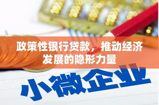 洪雅政策性银行贷款，推动经济发展的隐形力量