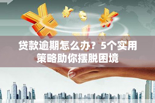 洪雅贷款逾期怎么办？5个实用策略助你摆脱困境