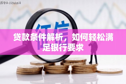 洪雅贷款条件解析，如何轻松满足银行要求