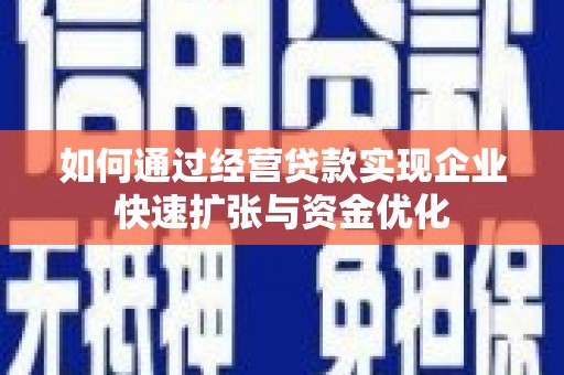 洪雅如何通过经营贷款实现企业快速扩张与资金优化