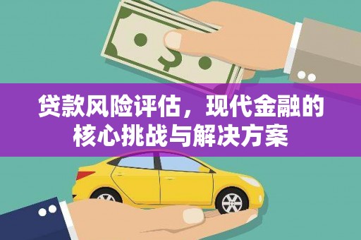 洪雅贷款风险评估，现代金融的核心挑战与解决方案