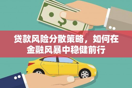 洪雅贷款风险分散策略，如何在金融风暴中稳健前行