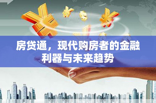 洪雅房贷通，现代购房者的金融利器与未来趋势