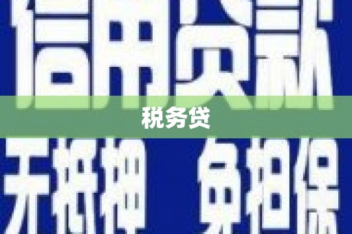 洪雅税务贷