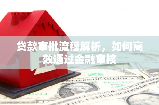 洪雅贷款审批流程解析，如何高效通过金融审核