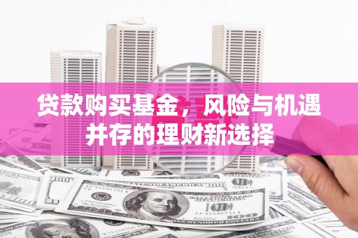 洪雅贷款购买基金，风险与机遇并存的理财新选择