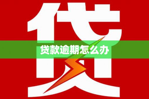 洪雅贷款逾期怎么办
