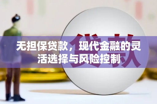 洪雅无担保贷款，现代金融的灵活选择与风险控制