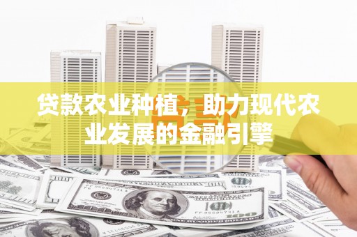 洪雅贷款农业种植，助力现代农业发展的金融引擎