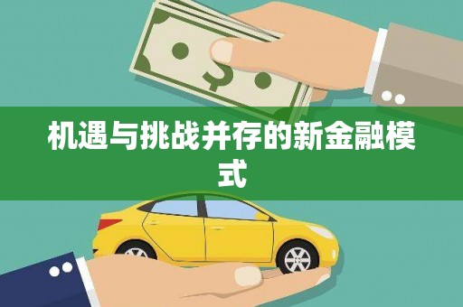 洪雅机遇与挑战并存的新金融模式