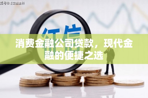 洪雅消费金融公司贷款，现代金融的便捷之选
