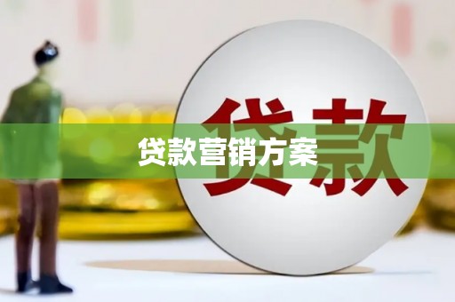 洪雅贷款营销方案