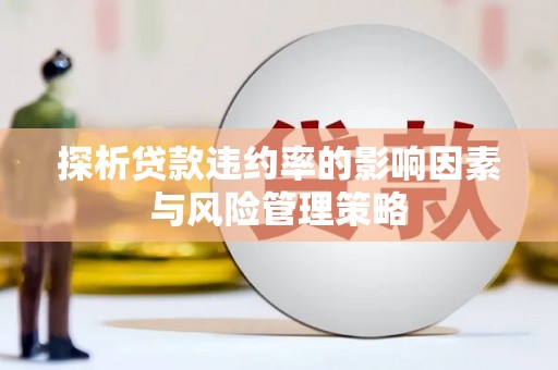 洪雅探析贷款违约率的影响因素与风险管理策略