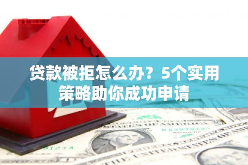 洪雅贷款被拒怎么办？5个实用策略助你成功申请