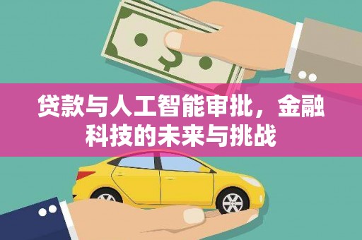 洪雅贷款与人工智能审批，金融科技的未来与挑战