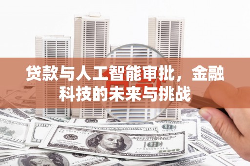 洪雅贷款与人工智能审批，金融科技的未来与挑战