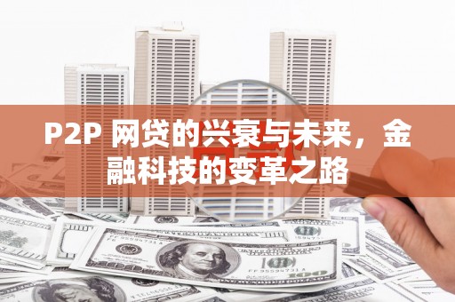 洪雅P2P 网贷的兴衰与未来，金融科技的变革之路