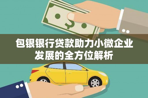 洪雅包银银行贷款助力小微企业发展的全方位解析
