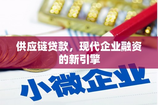 洪雅供应链贷款，现代企业融资的新引擎
