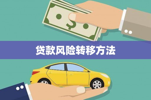 洪雅贷款风险转移方法