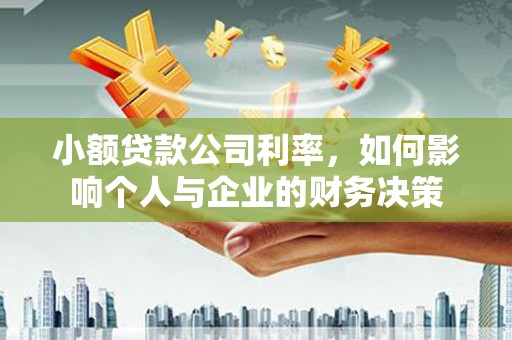 洪雅小额贷款公司利率，如何影响个人与企业的财务决策