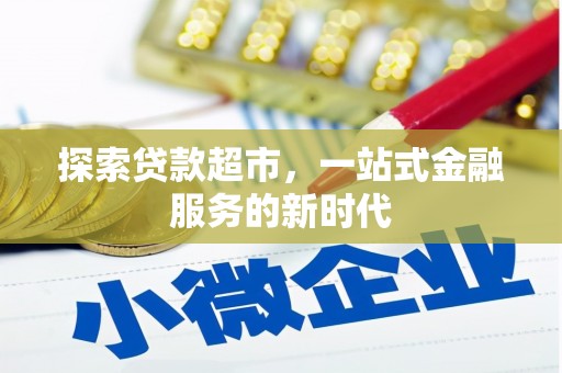 洪雅探索贷款超市，一站式金融服务的新时代