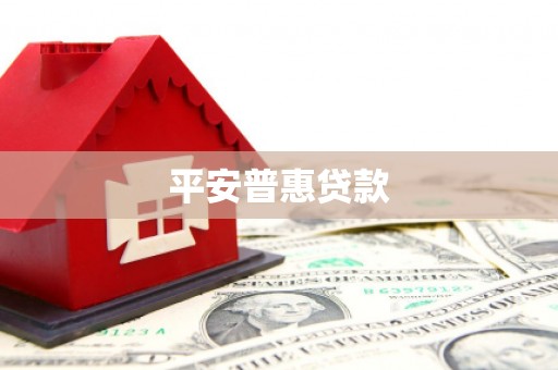 洪雅平安普惠贷款