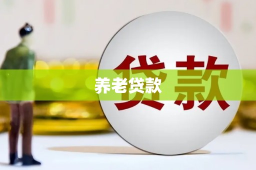 洪雅养老贷款