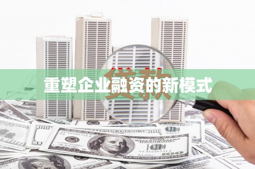 洪雅重塑企业融资的新模式