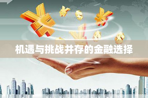 洪雅机遇与挑战并存的金融选择