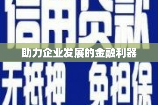 洪雅助力企业发展的金融利器
