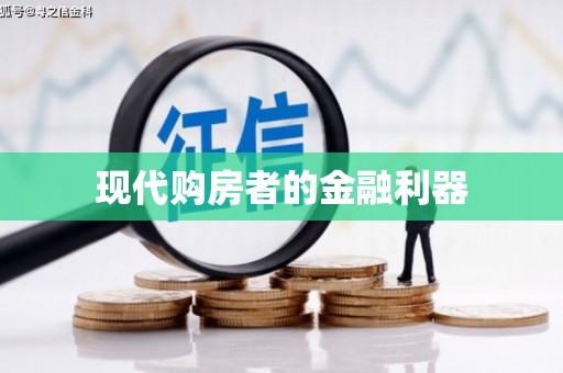 洪雅现代购房者的金融利器