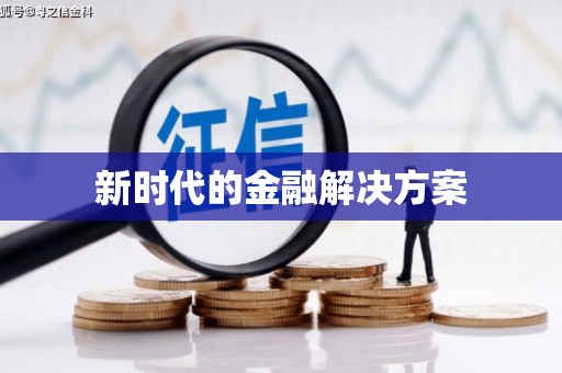 洪雅新时代的金融解决方案
