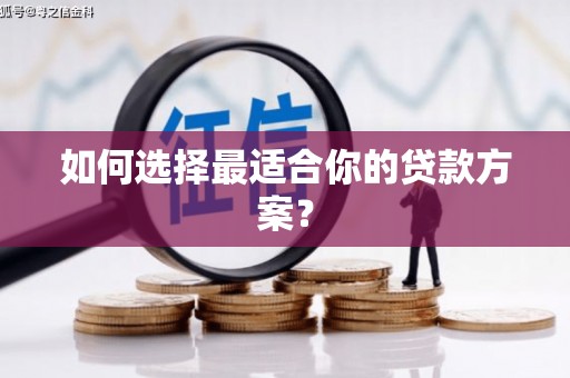 洪雅如何选择最适合你的贷款方案？