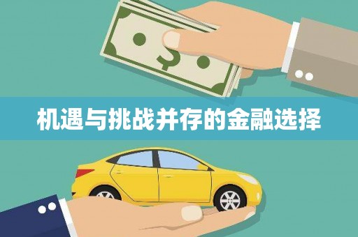 洪雅机遇与挑战并存的金融选择
